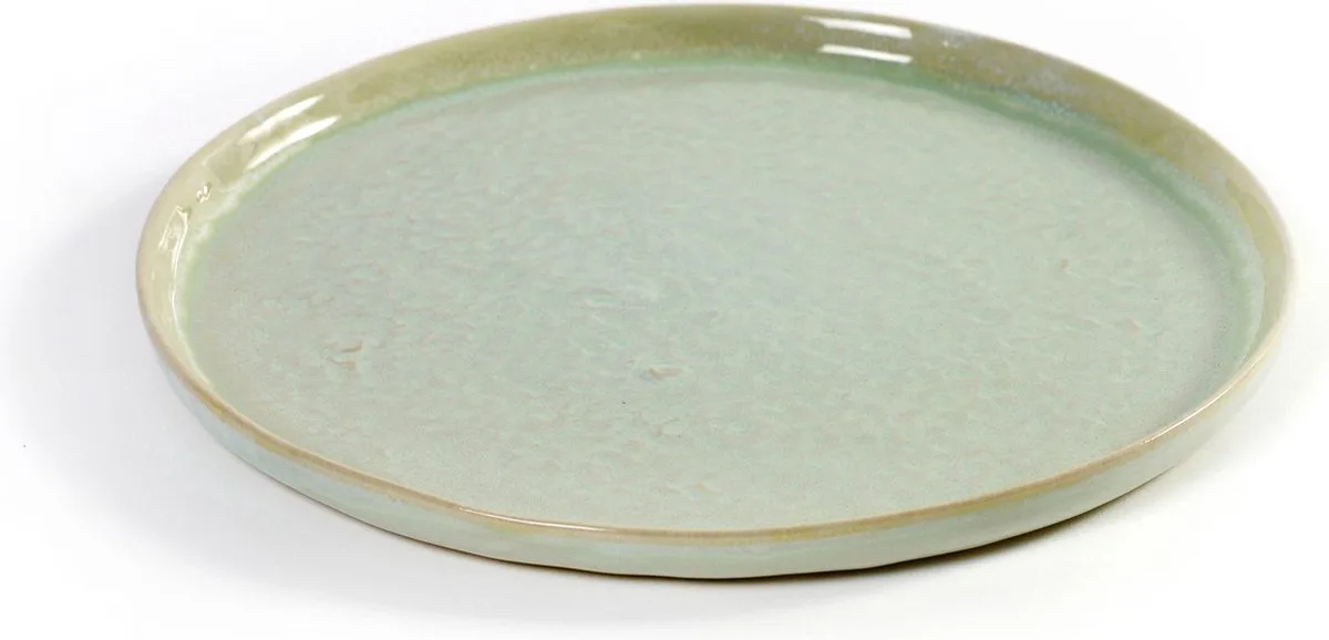 Pure by Pascale Naessens Bord - Ø21,5 cm - Aquagroen de Serax en Vert – photo produit