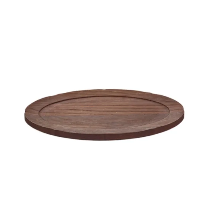 Silhouette - Ovale serveerbord hout 30x21cm van Serax – productfoto