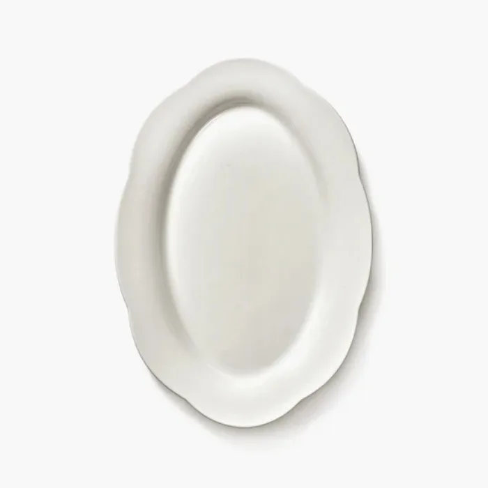 Silhouette - Serveerbord L ovaal diep 30x21cm från Serax – produktbild