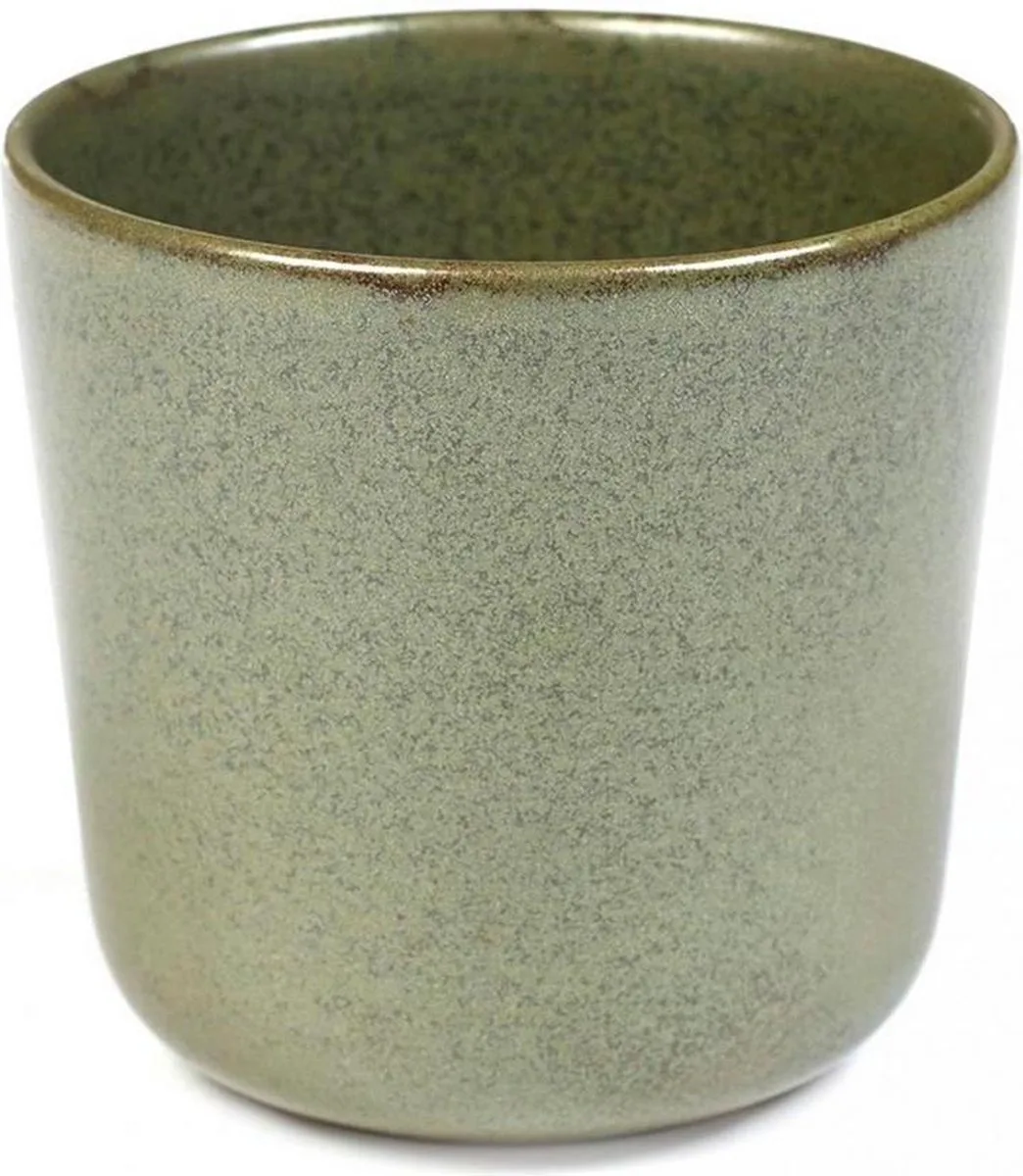 Surface mok - Ø9 cm - 1 stuk van Serax in Camogreen – productfoto
