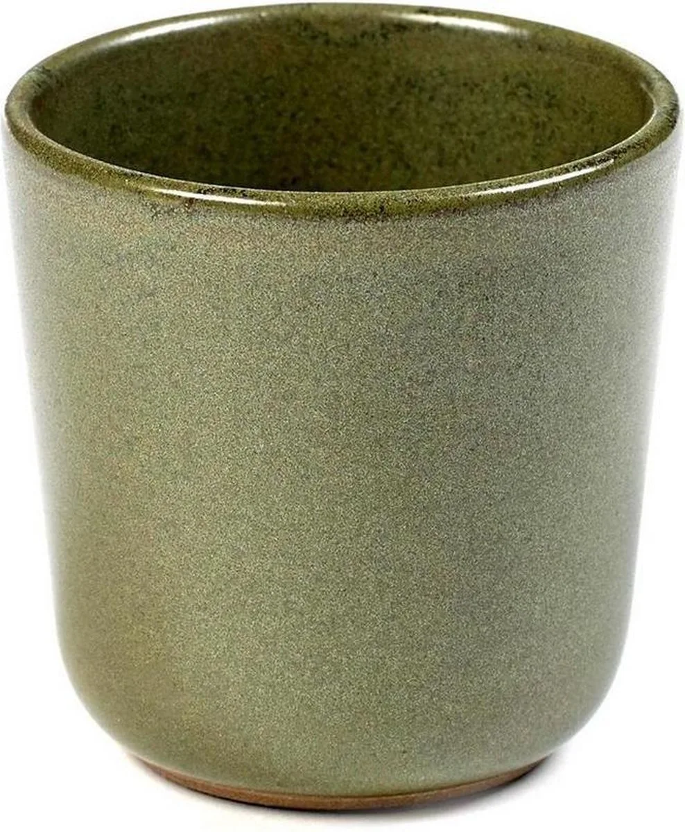Surface ristretto kopje (Ø6 cm) - 4 stuks fra Serax i Camogreen – produktbillede