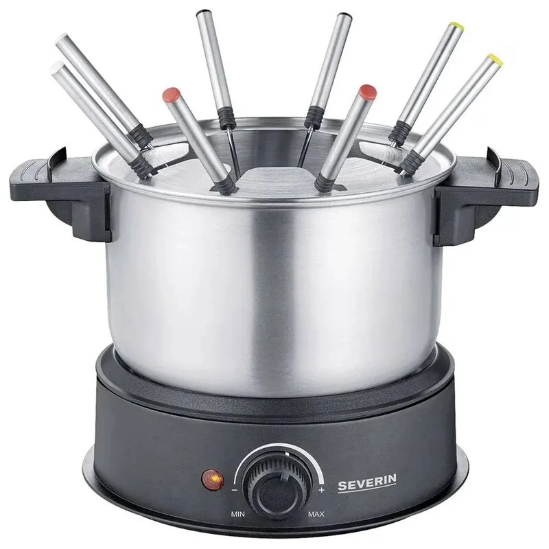 fondue 1500W 8-persoons zwart van Severin – productfoto