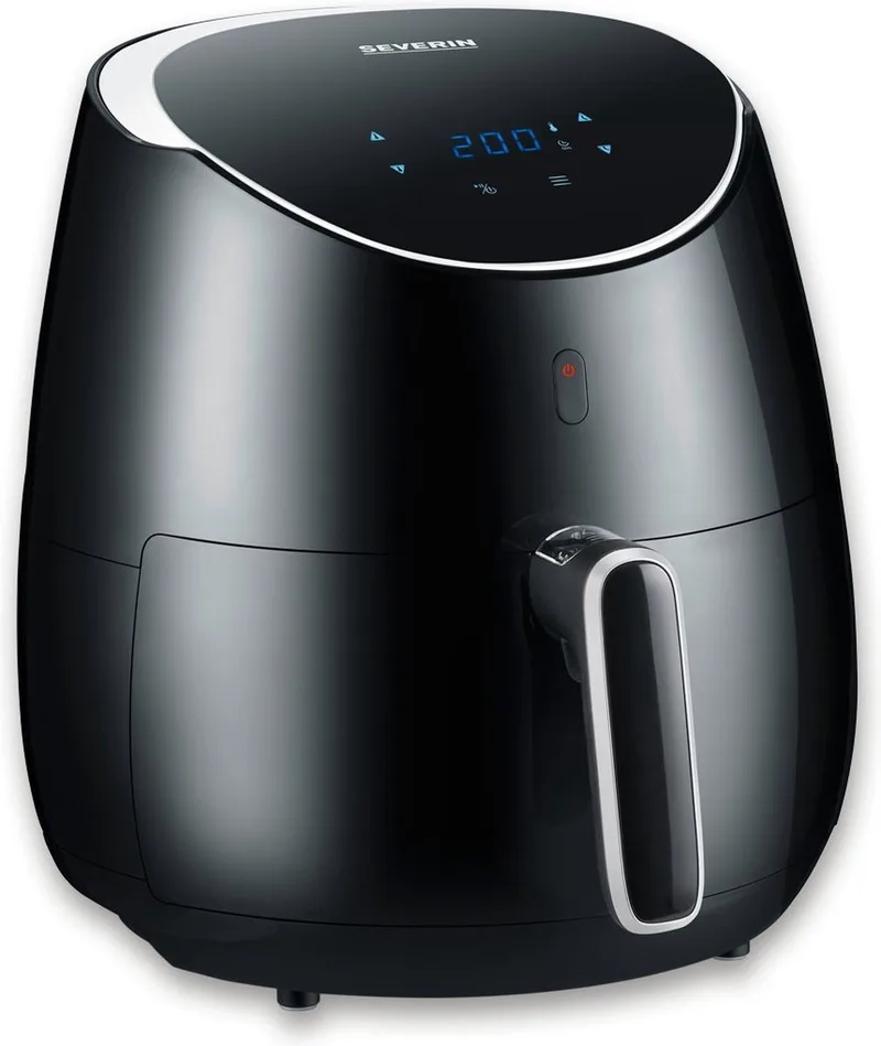 FR 2445 - AirFryer - XXL frituurmand - 8 automatische programma‘s fra Severin i Sort – produktbillede