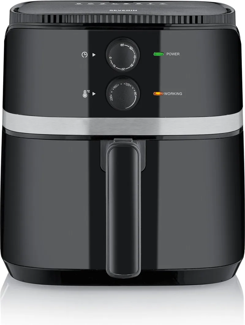 FR 2452 - Heteluchtfriteuse - Friteuse 5l by Severin in Black – product photo