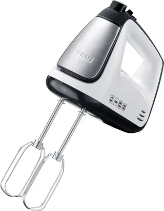 HM 3830 Handmixer - Wit de Severin en Metalic grijs – photo produit 2 sur 2