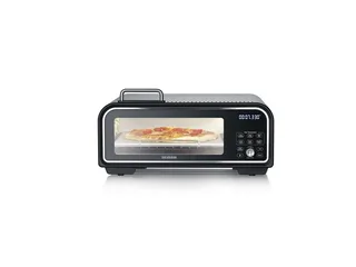 PG Pizzaoven - 400°C in 5 minuten - incl. 30 cm Pizza Steen van Severin in Zwart – productfoto 3 van 3