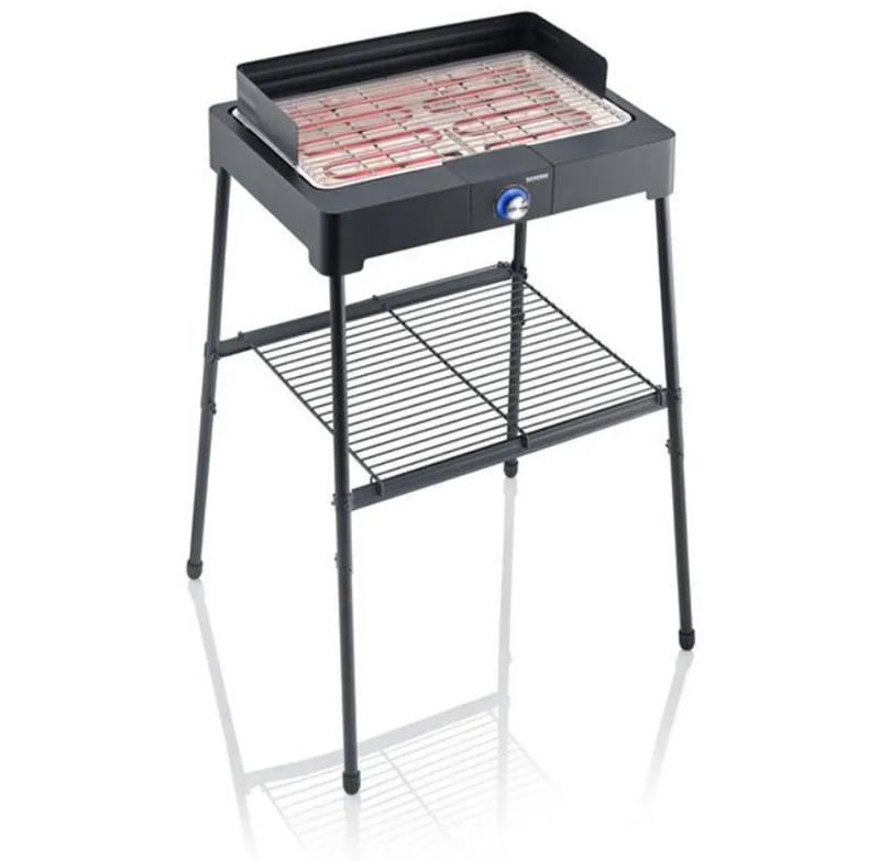 PG8566 Elektrische Barbecue 2200W van Severin in Zwart – productfoto