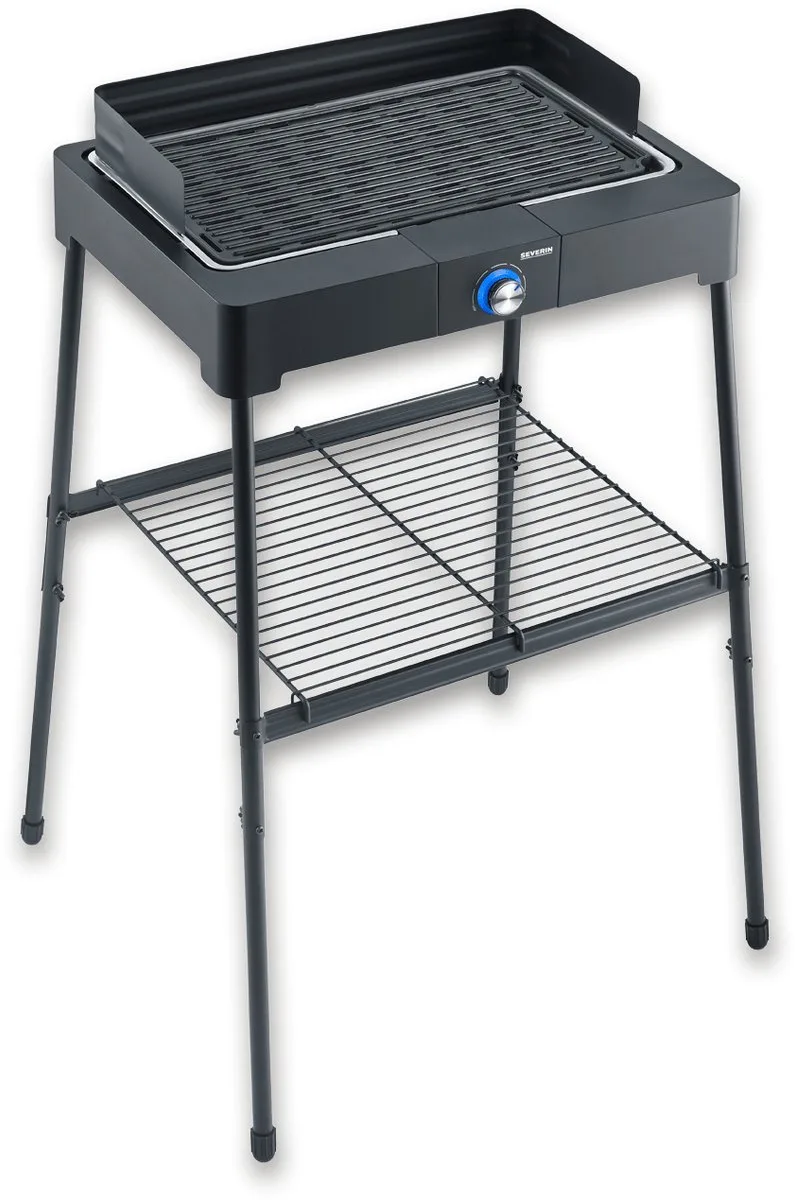 PG8568 Staande Grill fra Severin i Sort – produktbillede