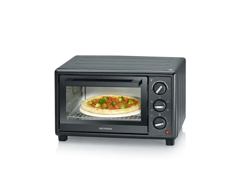 Pizzaoven Timerfunctie 20 l by Severin in Black – product photo