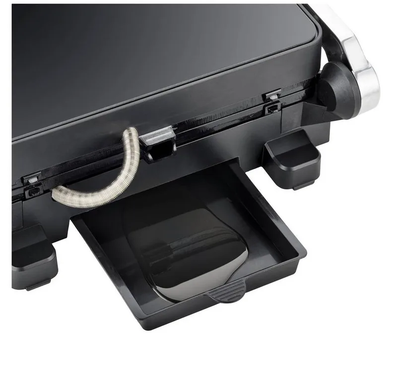 RG 2399 Severin - Contactgrill - 1.800 W - 5 Automatische programma's - Duo temperatuur control de Severin en Noir – photo produit 2 sur 5