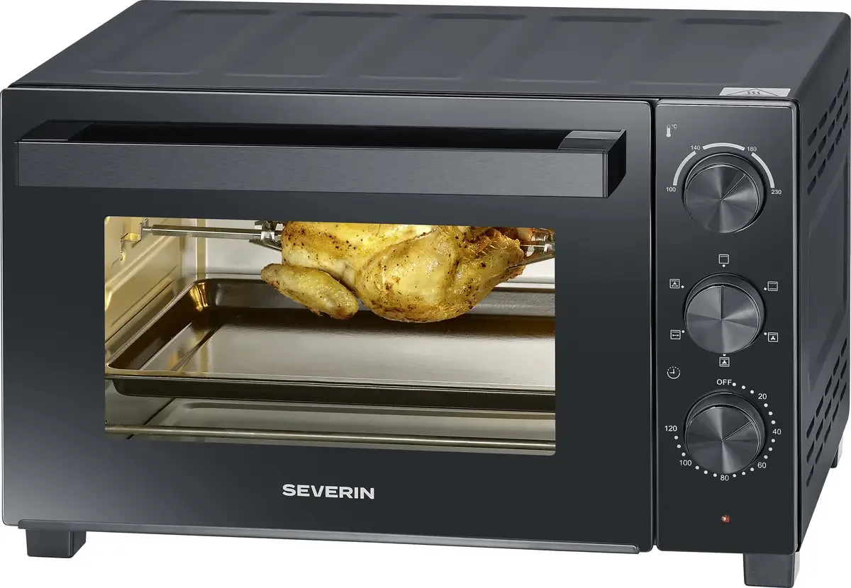 Severin 2075 Mini-oven 30 l de Severin en Noir – photo produit
