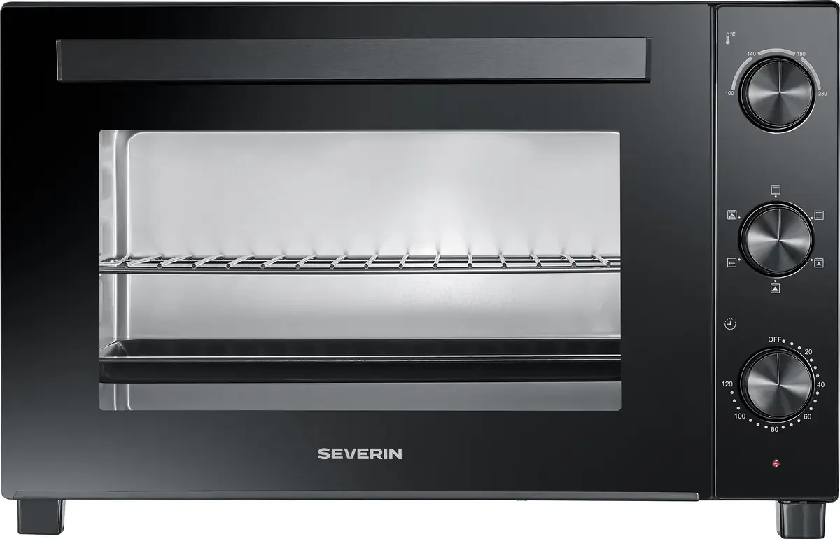 Four TO 2076 Severin 46L- 1800W- Noir de Severin en Noir – photo produit