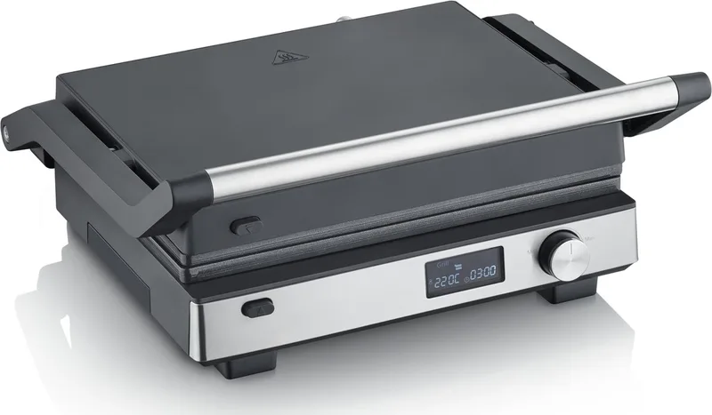Severin 2380 Contactgrill Zilver von Severin in Schwarz – Produktfoto