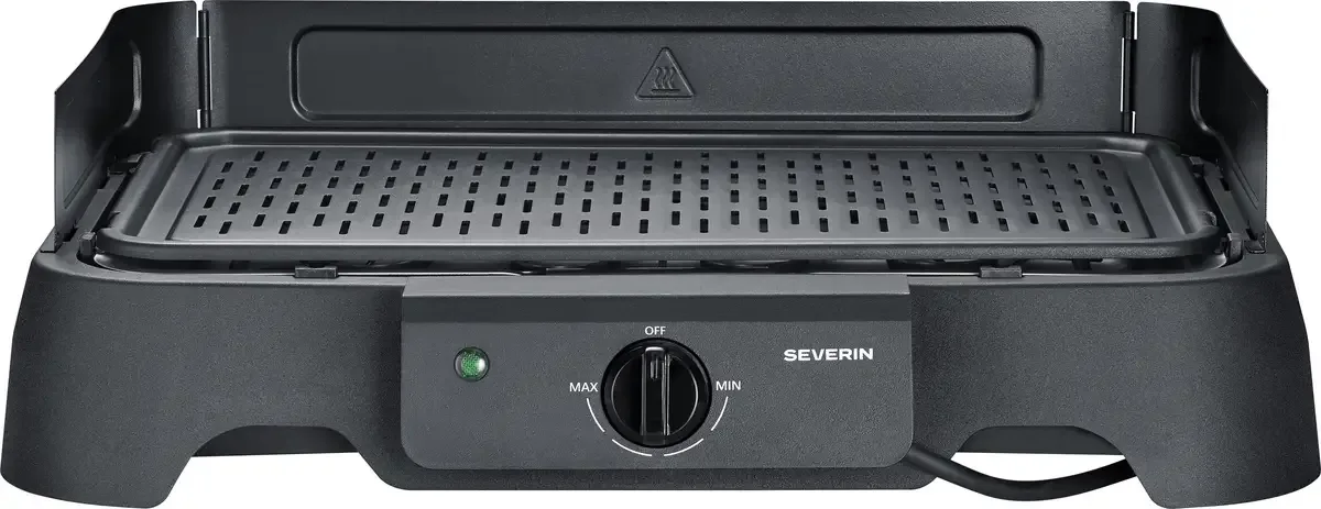 Pg 8595 Elektrische Barbecue van Severin in Zwart – productfoto