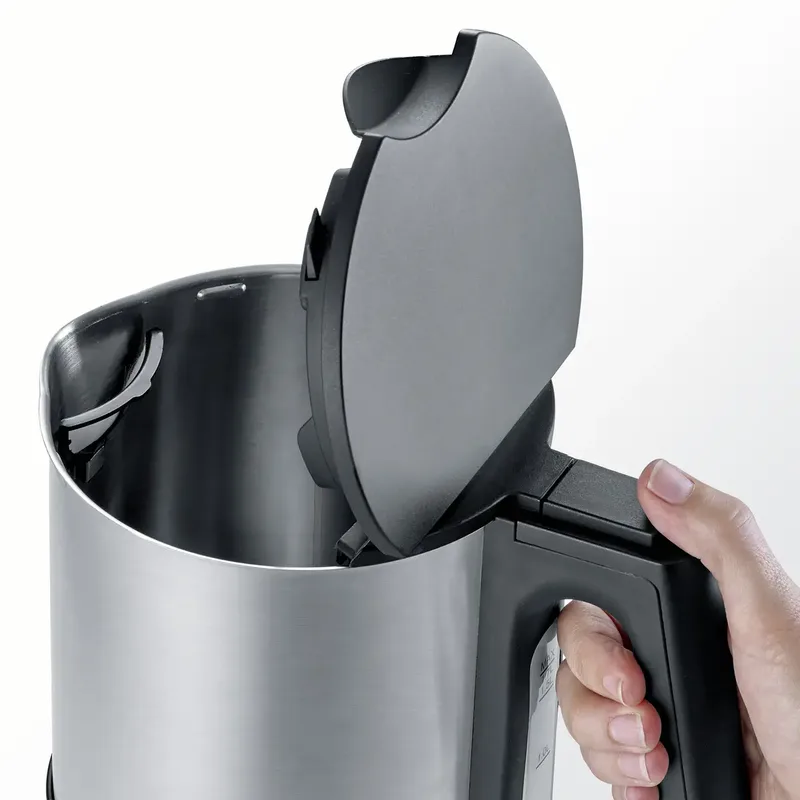 WK 3409 Waterkoker van Severin in Rvs, Zwart – productfoto 2 van 3
