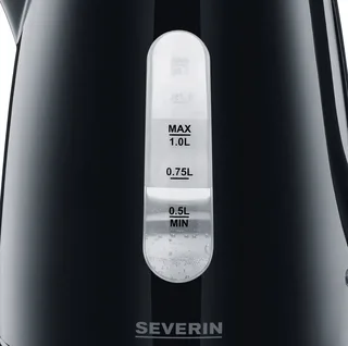 WK 3410 Vattenkokare Överhettningsskydd Svart Kapacitet: 1 l von Severin in Mehrfarbig – Produktfoto 2 von 2