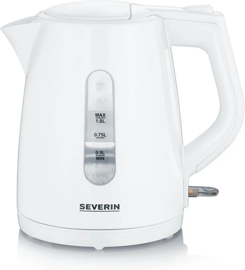 WK 3411 waterkoker 1 l 2200 W by Severin in White – product photo 1 of 2