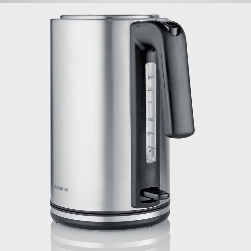 WK 3449 Waterkoker – 1,7 Liter – 2400W – RVS – Zwart/Zilver by Severin in Zilverzwart – product photo 1 of 2