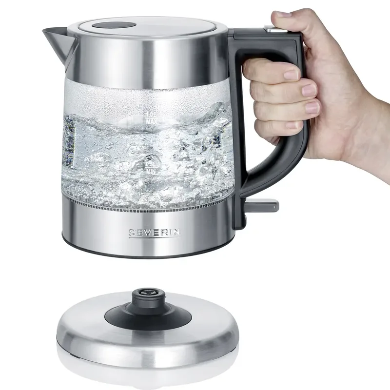 WK 3468 Waterkoker de Severin en Glas – photo produit 2 sur 3