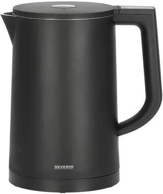 WK 3483 Bouilloire voyant lumineux noir Contenance: 1.7 l de Severin en Noir – photo produit 1 sur 2