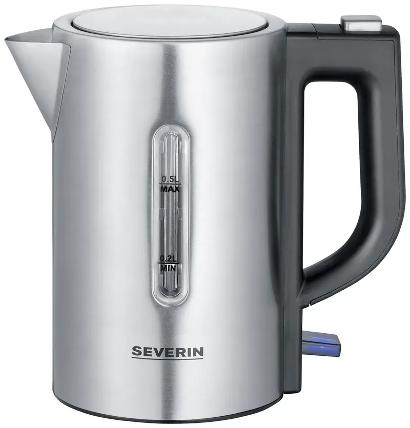 WK 3647 - Waterkoker - electrisch - mini - roestvrijstalen - 0.5l - zilver/zwart by Severin in Rvs – product photo 3 of 3