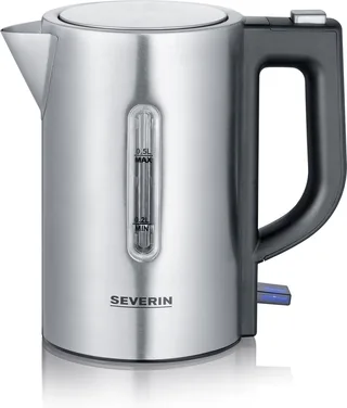 WK 3647 - Waterkoker - electrisch - mini - roestvrijstalen - 0.5l - zilver/zwart by Severin in Rvs – product photo 1 of 3