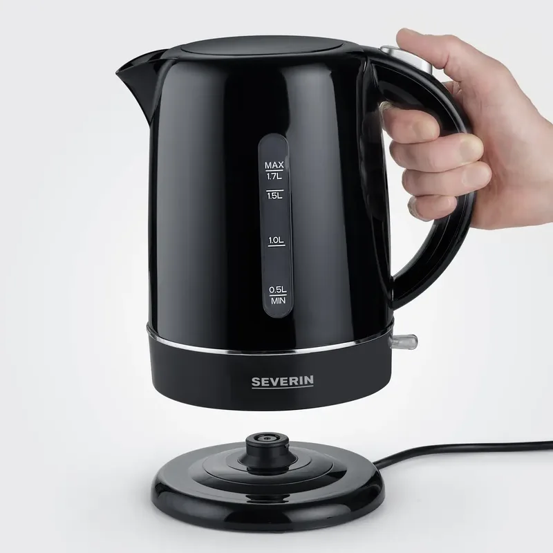 WK 4322 Waterkoker 1,7L de Severin en Noir – photo produit 2 sur 2