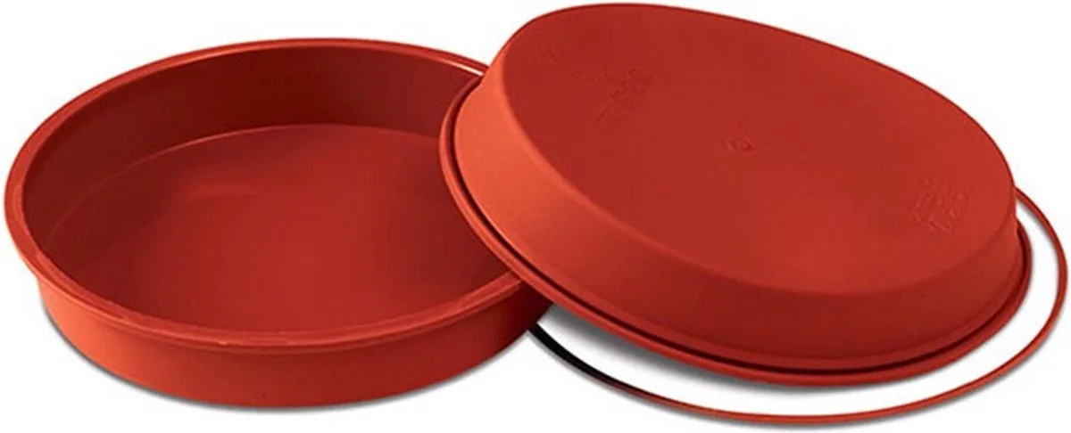 bakvorm tradition sft120 stampo rotondo D20cm H4cm de Silikomart en Rouge – photo produit
