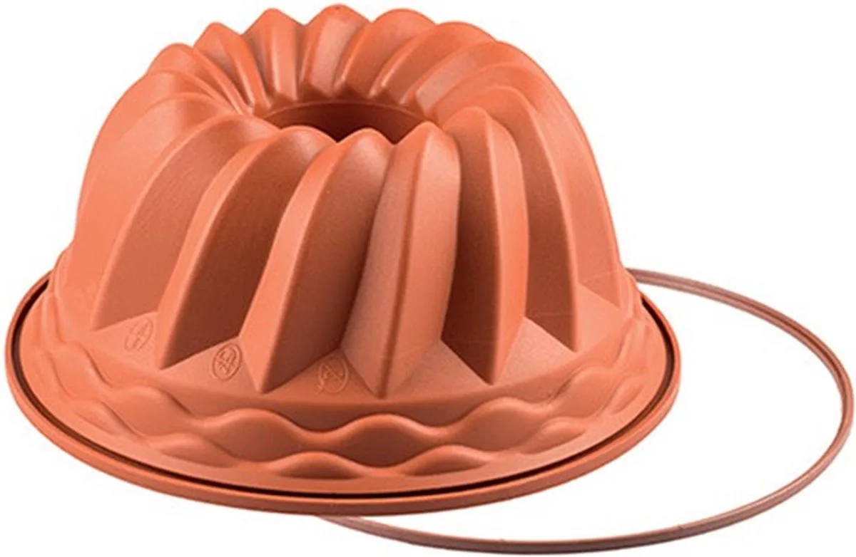 bakvorm tradition sft250 kogelvorm D22cm H11cm by Silikomart in Pink – product photo