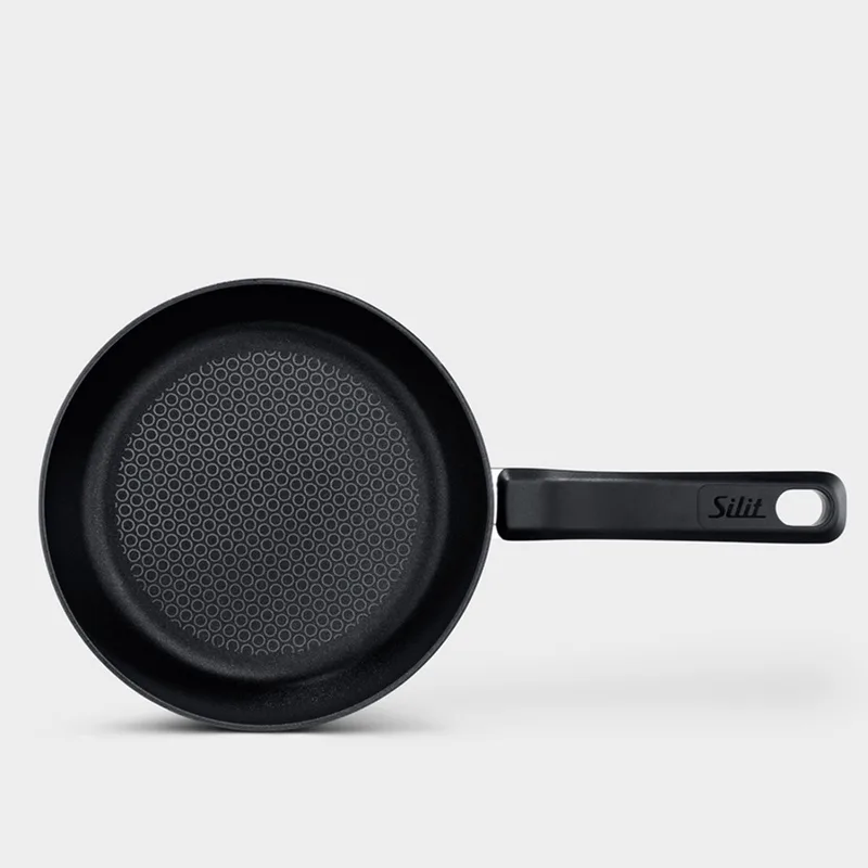Collexio Koekenpan 28 cm - Antiaanbaklaag - Alle warmtebronnen incl Inductie fra Silit i Sort – produktbillede