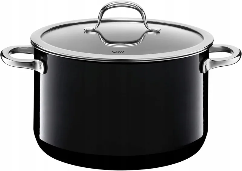 Passion Kookpan 6.4L Silargan - Inductie & Oven Geschikt by Silit in Black – product photo