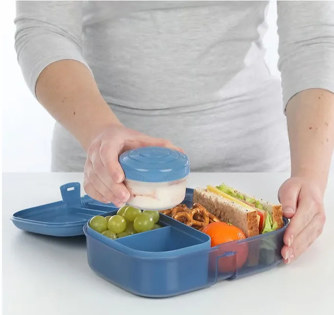 Brotdose LUNCHBOX, 1,1 Liter, farbig sortiert von Sistema – Produktfoto