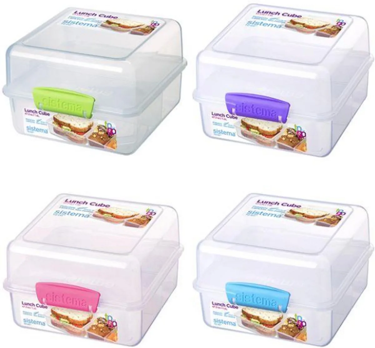 Lunchbox Cube 1.4l de Sistema en Verschillend – photo produit