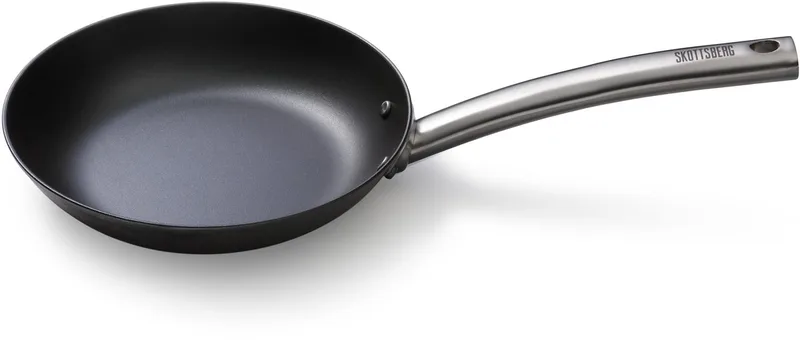 Koekenpan - Carbon Steel - Plaatstaal - Inductie - 20 cm - Alle warmtebronnen de Skottsberg en Noir – photo produit