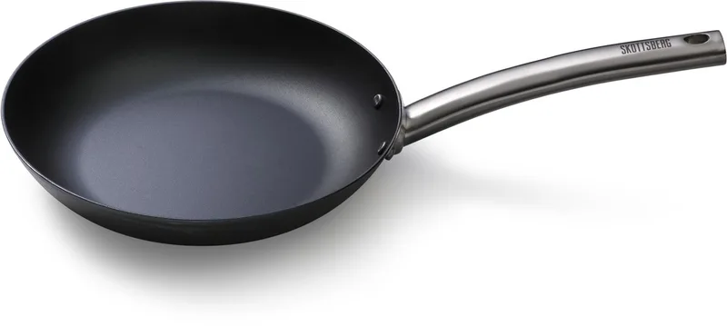 Koekenpan - Carbon Steel - Plaatstaal - Inductie - 24 cm - Alle warmtebronnen de Skottsberg en Noir – photo produit