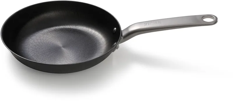 Koekenpan - Cast Iron - Gietijzer - Inductie - 28 cm - Gietijzeren pan - Alle warmtebronnen by Skottsberg in Black – product photo