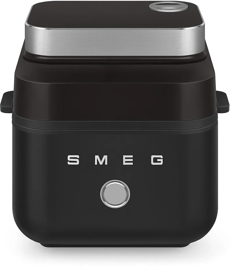 AFC01BLMEU Air Fryer – 7,3 Liter – 1450W – Mat Zwart – Heteluchtfriteuse met 8 Programma's fra Smeg i Matt Black – produktbillede