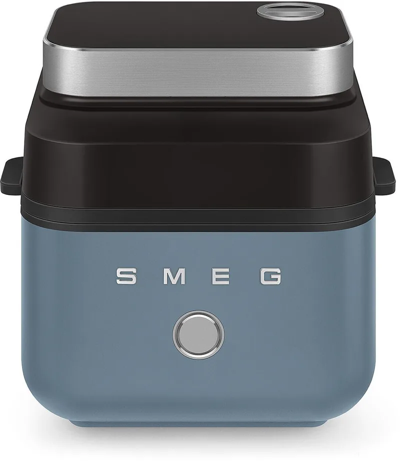 AFC01SBMEU Air Fryer – 7,3 Liter – 1450W – Mat – Heteluchtfriteuse met 8 Programma's by Smeg in Storm Blue – product photo