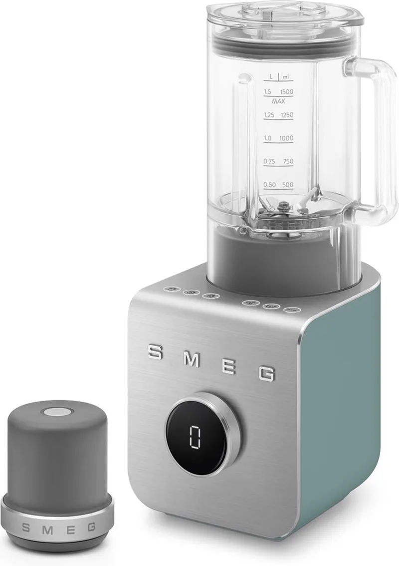BLC02EGMEU High Performance Blender - Vacuümblender incl. Vacuümpomp - 1400W - 1,5L Tritan Renew Kan - 9 Snelheden - Ice Crush & Smoothie Programma's - Collezione by Smeg in Emerald Green – product photo