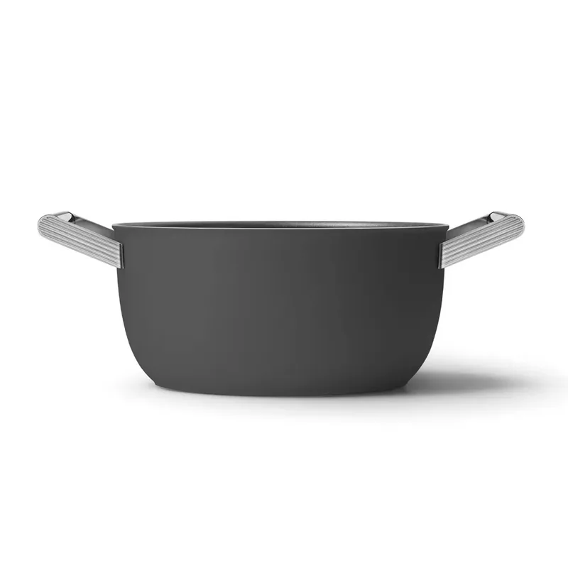 CSF2412BLM Braadpan - Jaren 50 by Smeg in Black – product photo 6 of 6
