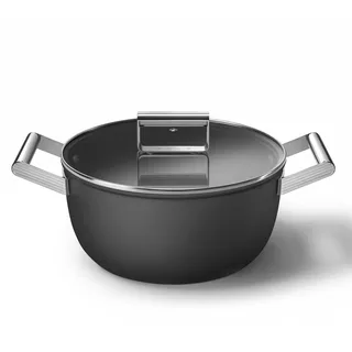 CSF2412BLM Braadpan - Jaren 50 by Smeg in Black – product photo 5 of 6