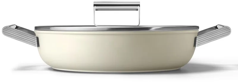 DPF2812CRM Hapjespan - Jaren 50 by Smeg in Cream – product photo