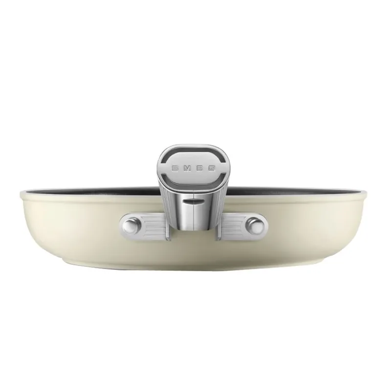 FPF2002CRM Koekenpan - 20 cm - Jaren 50 van Smeg in Crème – productfoto 2 van 6