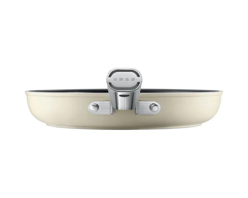 FPF2802CRM Koekenpan - 28 cm - Jaren 50 by Smeg in Cream – product photo 4 of 5