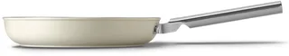 FPF2802CRM Koekenpan - 28 cm - Jaren 50 by Smeg in Cream – product photo 1 of 5