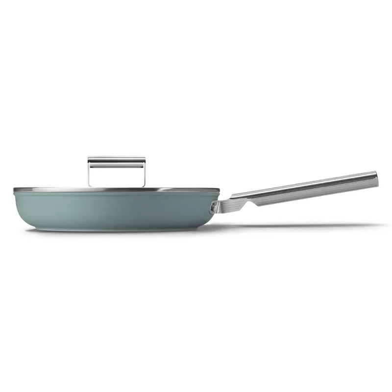 FPF2802EGM Koekenpan - 28 cm - Jaren 50 by Smeg in Emerald Green – product photo 5 of 6