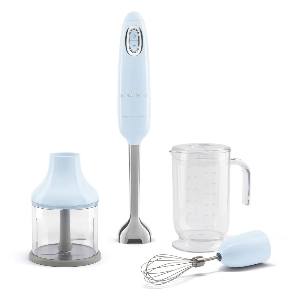 HBF03PBEU Staafmixer Blauw van Smeg – productfoto