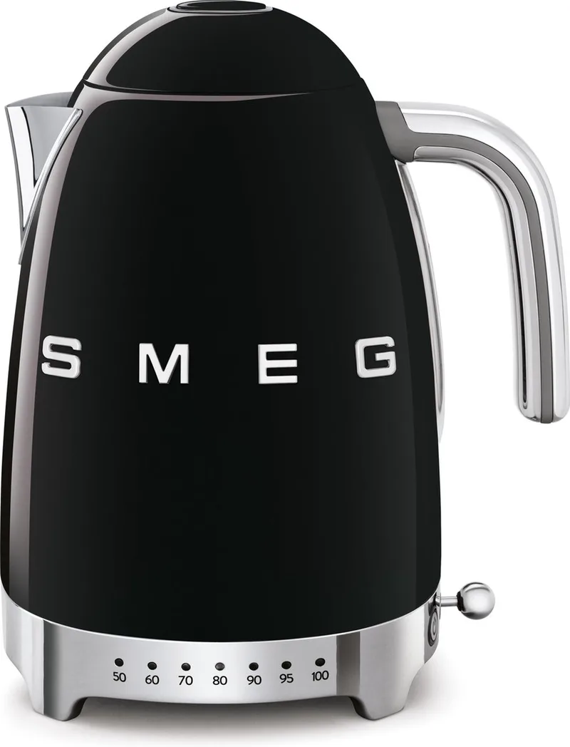 Wasserkocher 50s Style - Schwarz - 2400 W von Smeg in Schwarz – Produktfoto