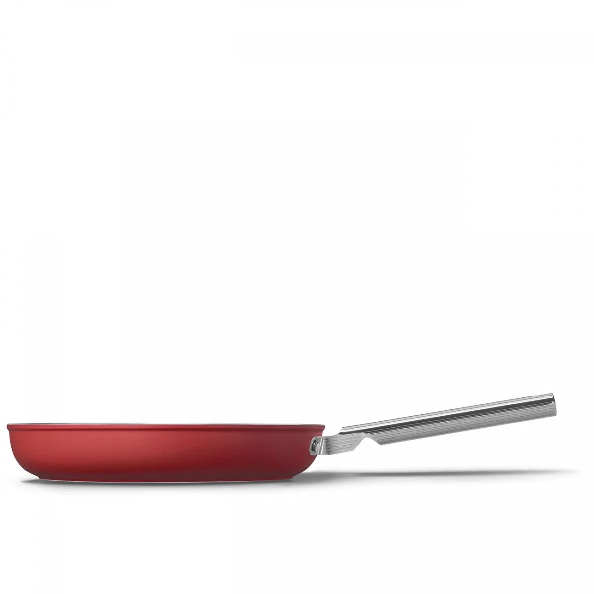 Koekenpan Mat - ø 30 cm - Standaard anti-aanbaklaag de Smeg en Rouge – photo produit