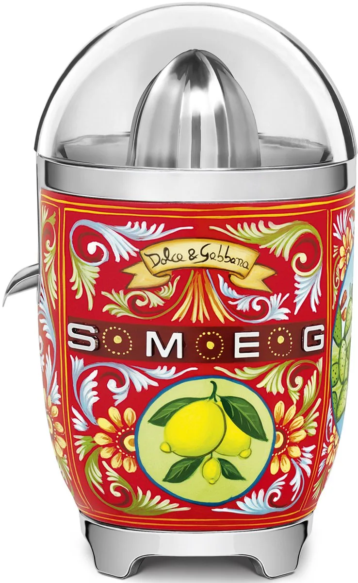 Meerkleurige citruspers van 70 w - CJF01DGEU van Smeg in Meerkleurig – productfoto